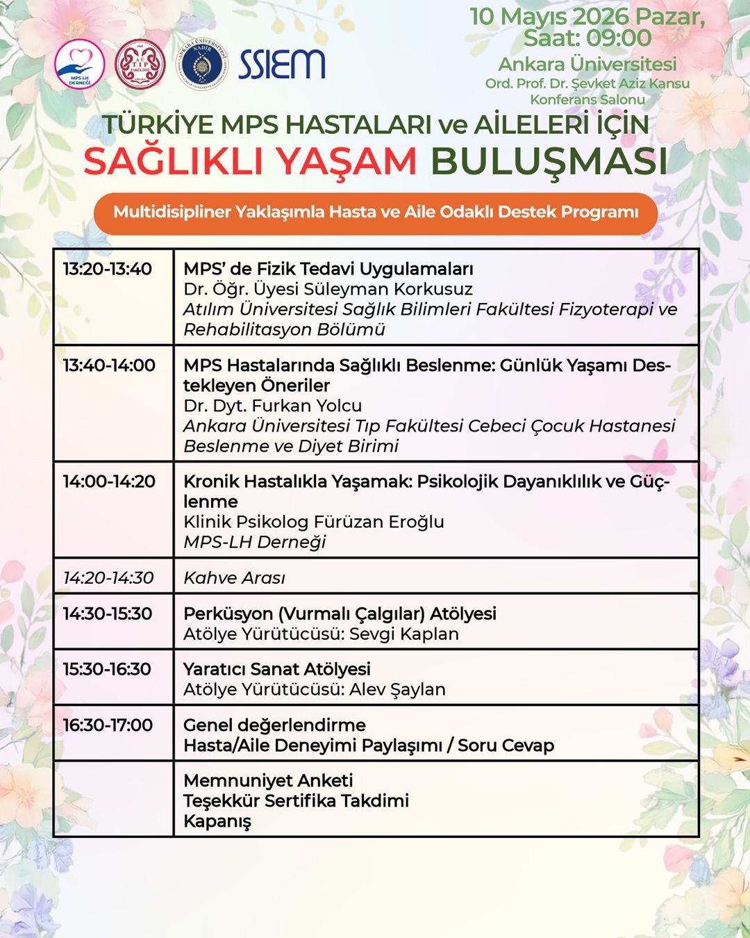 Türkiye MPS Hastaları ve Aileleri için bir araya geliyoruz!