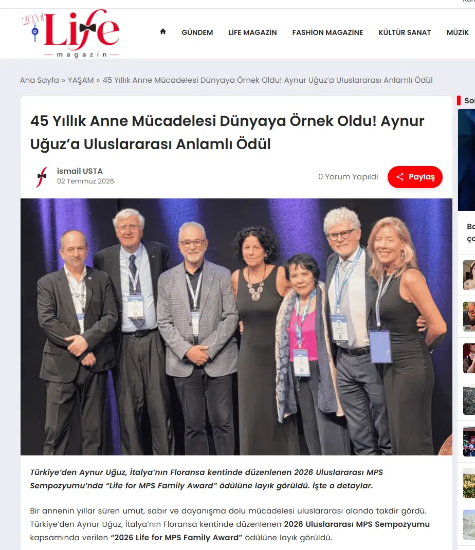 Aynur Uğuz Dünya Basınında