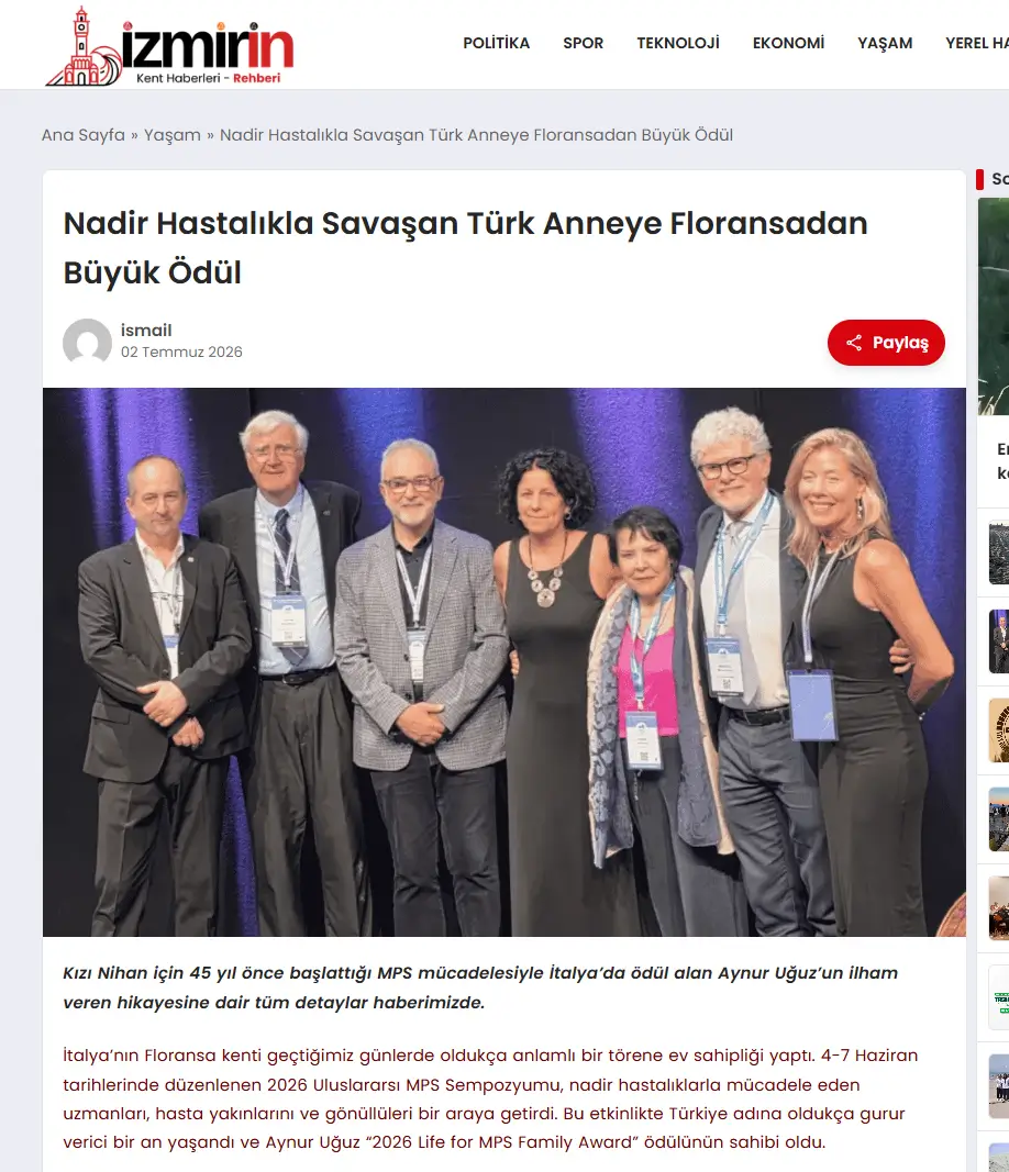 Aynur Uğuz Dünya Basınında